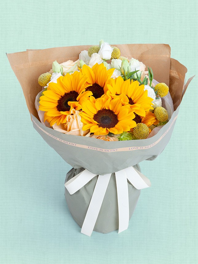 The Hong Kong flower delivery shop is an online florist in Hong Kong. Our online florist specializes in all kinds of sunflower bouquet ordering and delivery services.