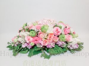 Pink Rose Pink Hydrangea Rugby Table Flower