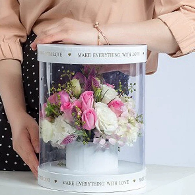 Romantic Full House Fashion Flower Box-Recommended Flower Shop in Kowloon Tong