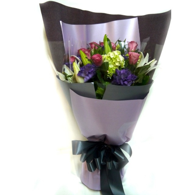 Teacher's day gift list rose hydrangea lily bouquet