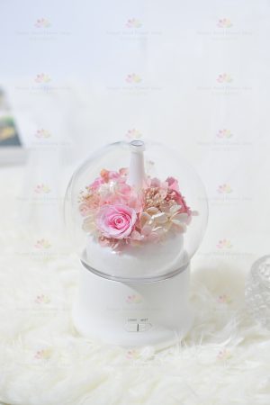 Preserved Flower Aroma Diffuser (Pink) (2021 Valentine's Day Bouquet Series)