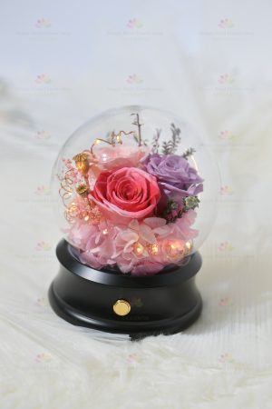 All Love Only For You (Eternal Flower Ball Bluetooth Speaker) (2021 Valentine's Day Bouquet Series)