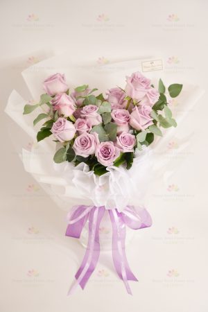 Promise a lifetime of love (Purple Rose) (using imported roses)