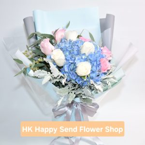 Blossom Duo (繡球花(Hydrangea)與玫瑰(Roses))